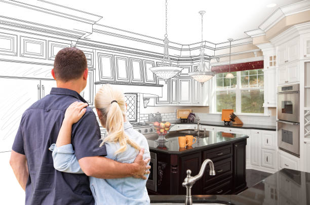Professional Kitchen Flooring technician working in Highland, MD
